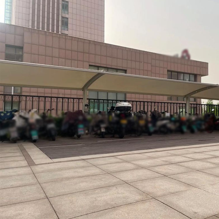 山阳县膜结构电动车棚