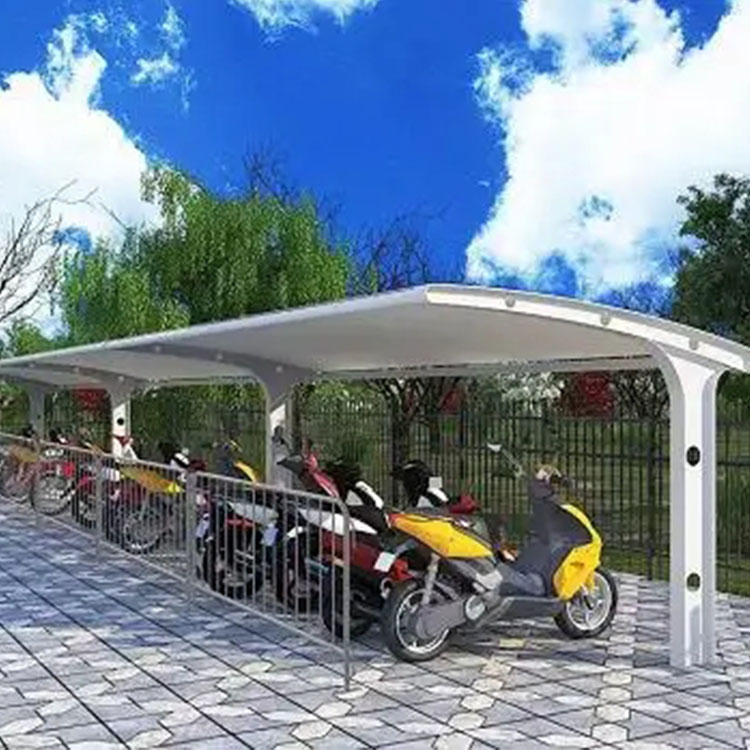 山阳县膜结构电动车棚